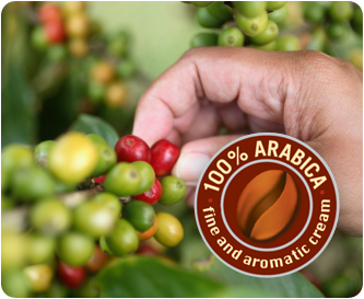 100% Arabica & BellaCrema®